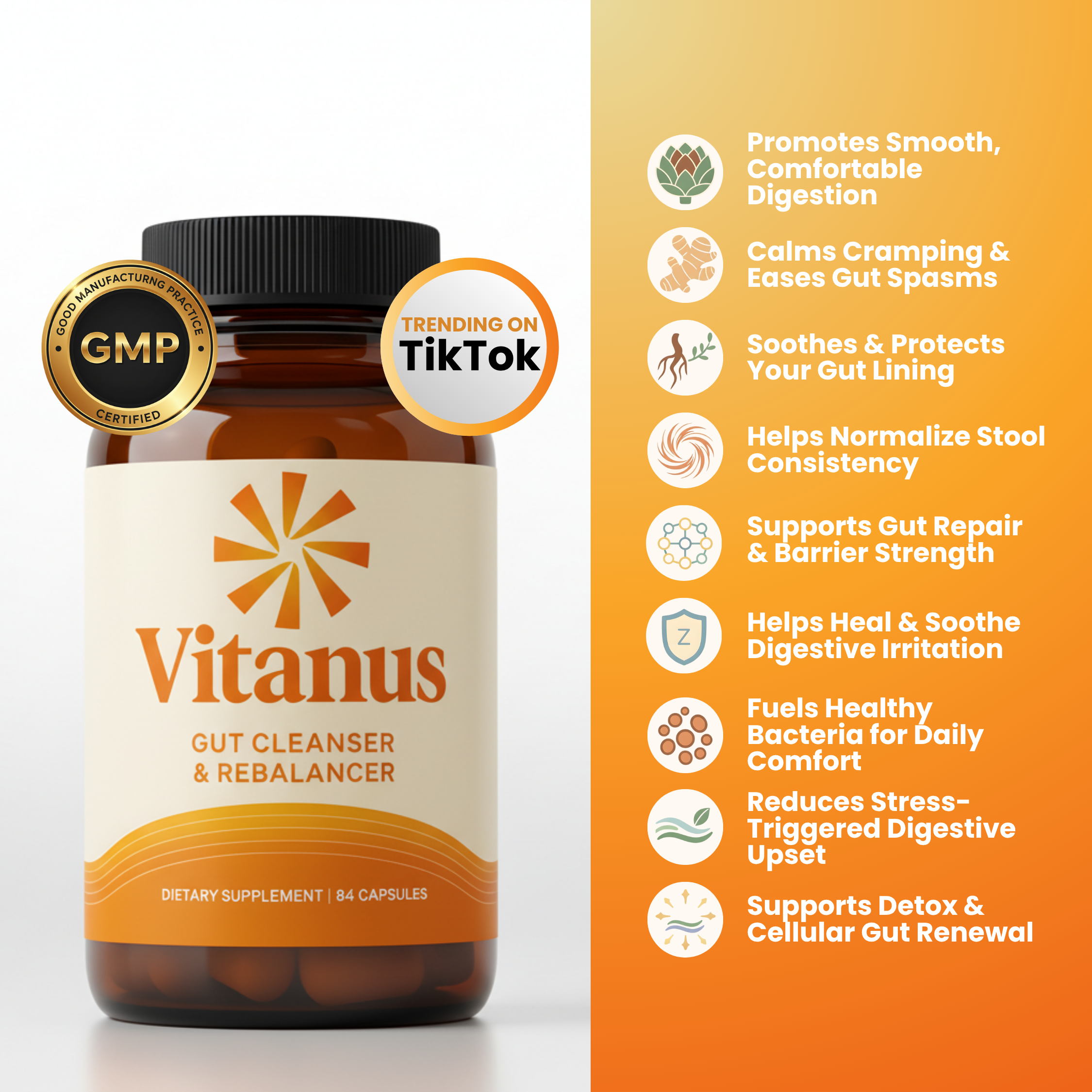 Gut Reset™ Complex - #1 Doctor-Formulated Gut Rebuilder