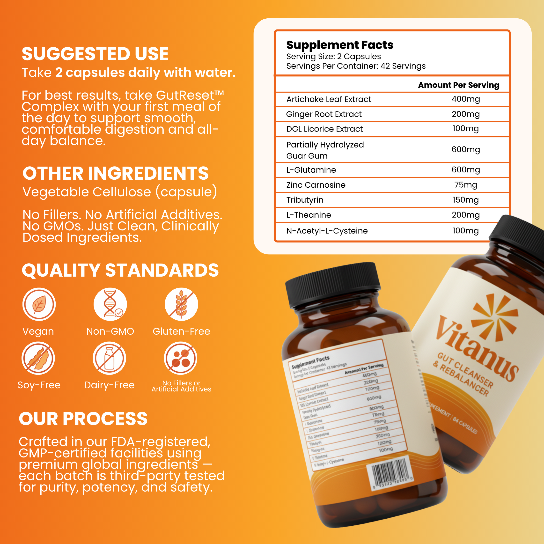 Gut Reset™ Complex - #1 Doctor-Formulated Gut Rebuilder